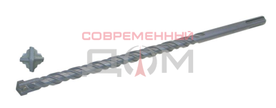 Бур профи SDS+ USPEX 24х410мм, двойной резец и спираль/32960/